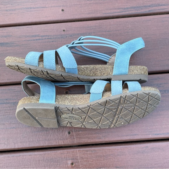 Earth Origins Light Blue Sandals - Picture 6 of 9